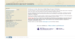 Desktop Screenshot of aberdeenships.com